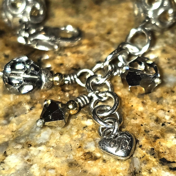 Brighton Gold and Silver Beaded Bracelet - Picture 11 of 14